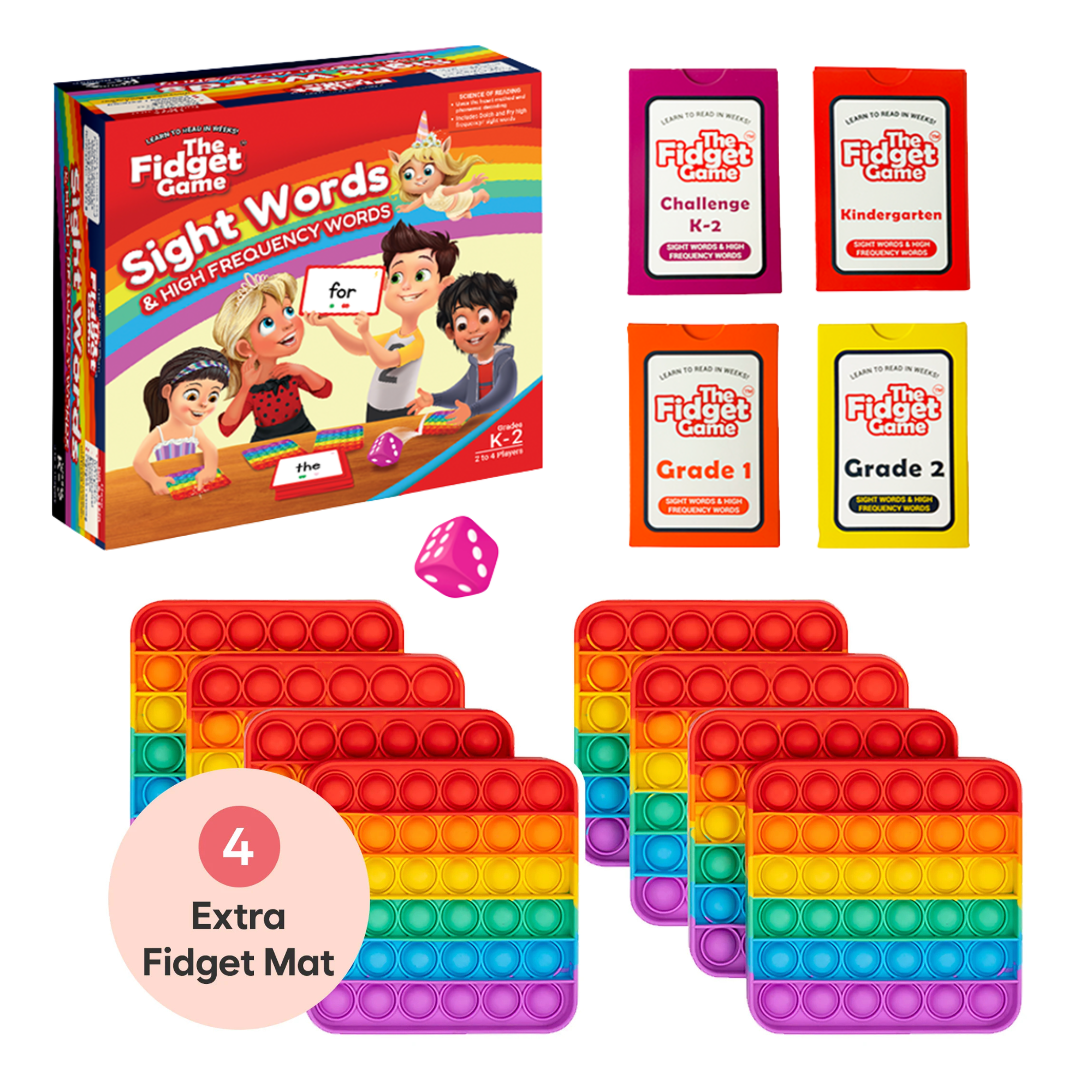 The Fidget Game: Sight Words Edition