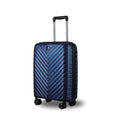 20-inch Blue Carry-On Hardcase Roller Luggage